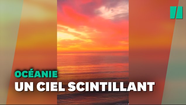 En Australie et Nouvelle-Zélande, l'éruption aux îles Tonga continue de transformer le ciel