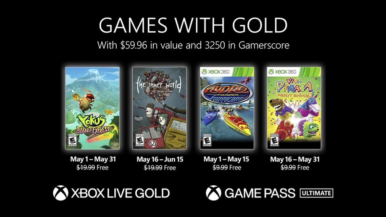 Xbox Games With Gold - Diese Spiele erwarten euch im Mai 2022