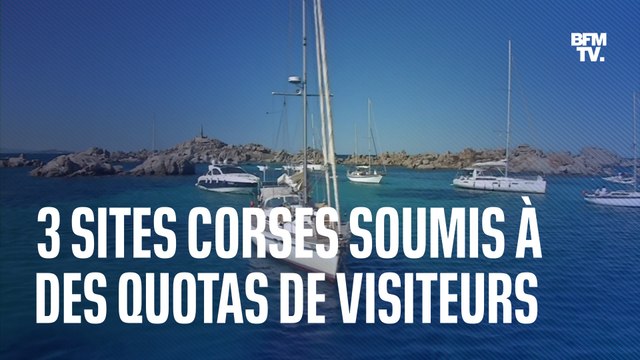 Trois sites corses soumis à des quotas des visiteurs