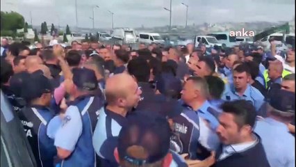 Üsküdar zabıtası İBB ekiplerine saldırdı