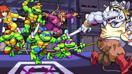 Teenage Mutant Ninja Turtles: Shredder’s Revenge - Gameplay aus dem bunten Pixelprügler