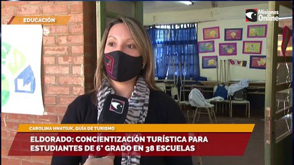 Eldorado: concientización turística para estudiantes de 6° grado en 38 escuelas