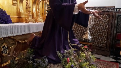 Montesión retira del culto al Señor de la Sagrada Oración