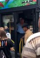 Başkent'te otobüs şoförü ve yolcu çıkan kavgada birbirine girdi