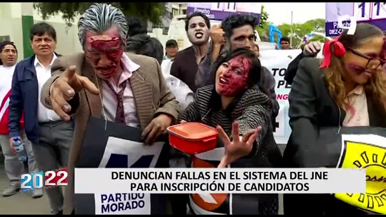 Somos Perú denuncia 'fallas' en el sistema del JNE para inscripción de candidatos