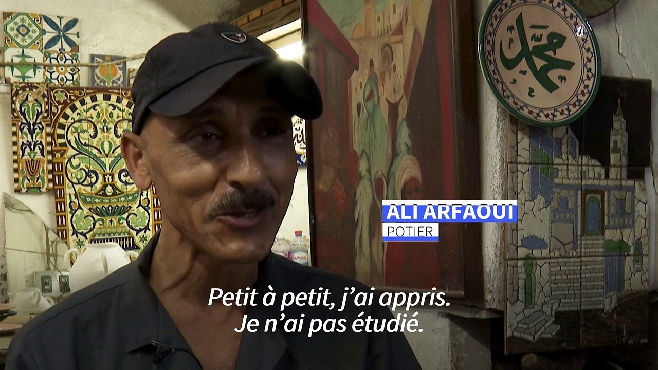 Tunisie: un potier donne de la couleur à son métier depuis plus de 35 ans