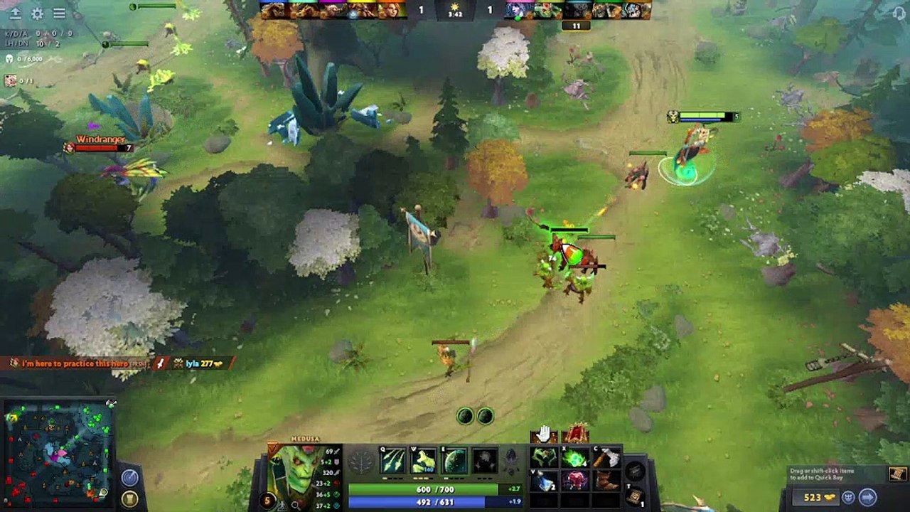 Dota 2 How to play Medusa?! video Dailymotion