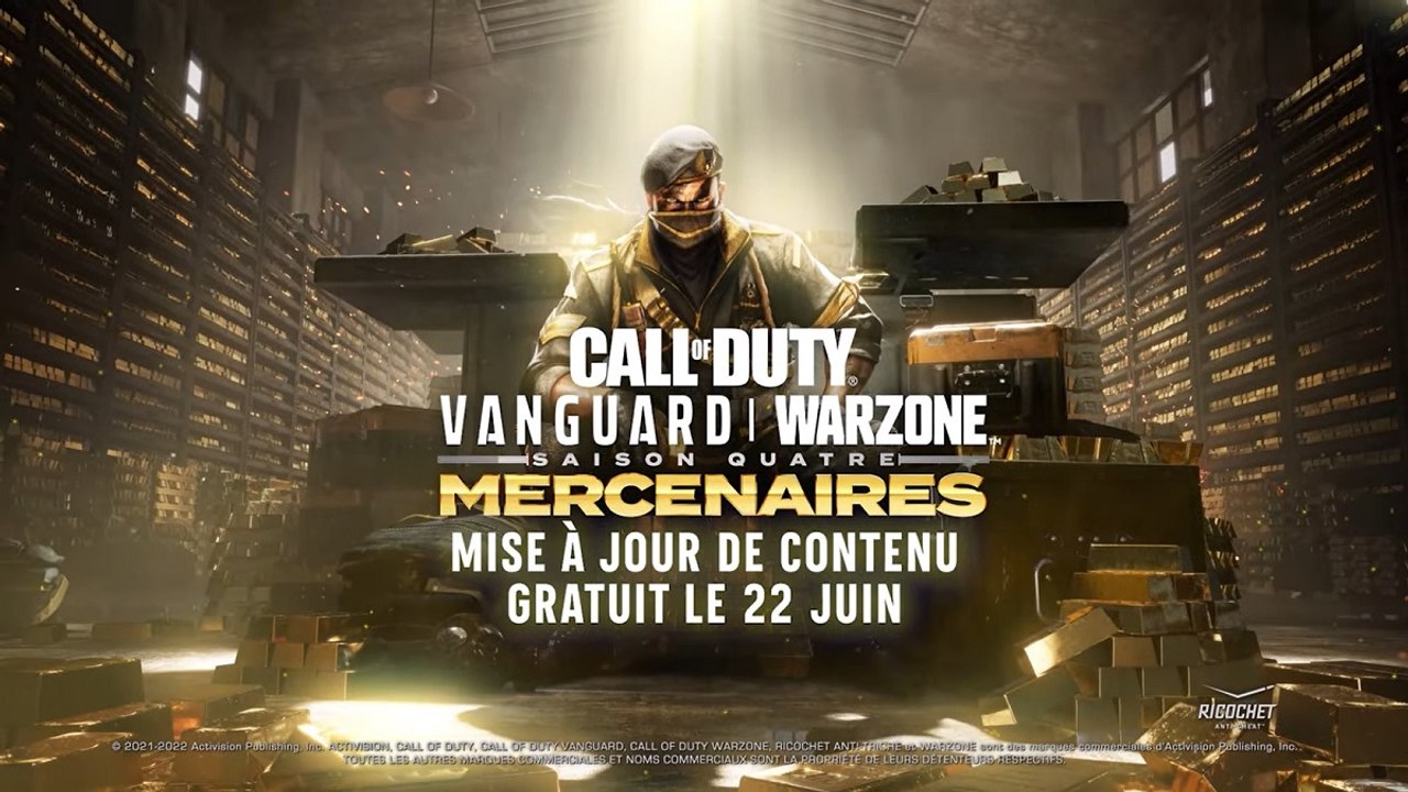 Warzone dévoile davantage sa saison 4 Mercenaires avec Bonne Fortune !