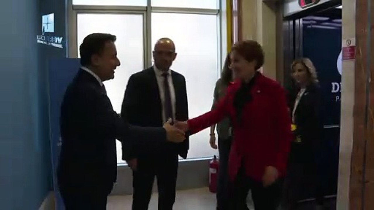 Akşener, Ali Babacan'ı Ziyaret Etti