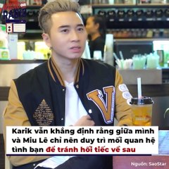 Miu Lê 'đọ' sắc Thiều Bảo Trâm, giải thích chuyện hẹn hò với Karik | Điện Ảnh Net