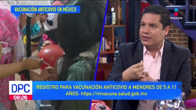 Vacunación antiCovid para niños, doctor habla del tema: