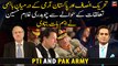 Chaudhry Ghulam Hussain made an important point regarding the relations between PTI and Pak Army