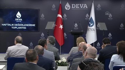 DEVA Partisi Genel Başkanı Babacan, gündemi değerlendirdi