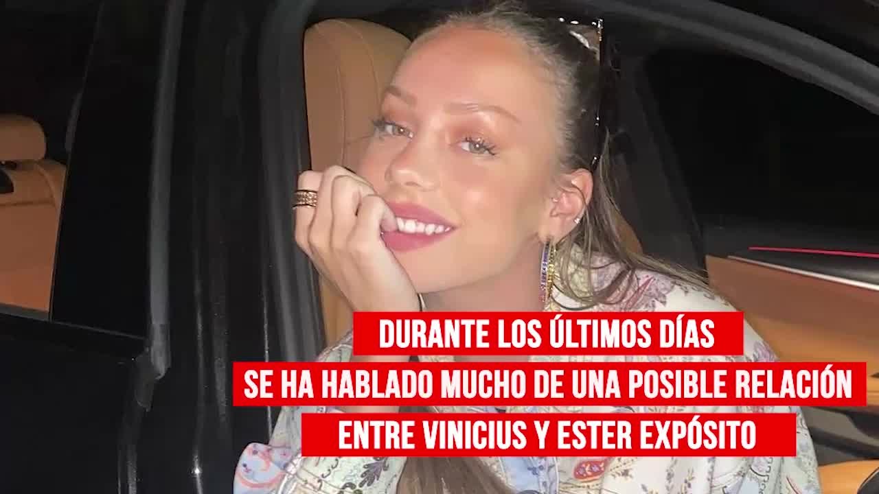 Ester Expósito se pronuncia tras los rumores de un posible romance con Vinicius