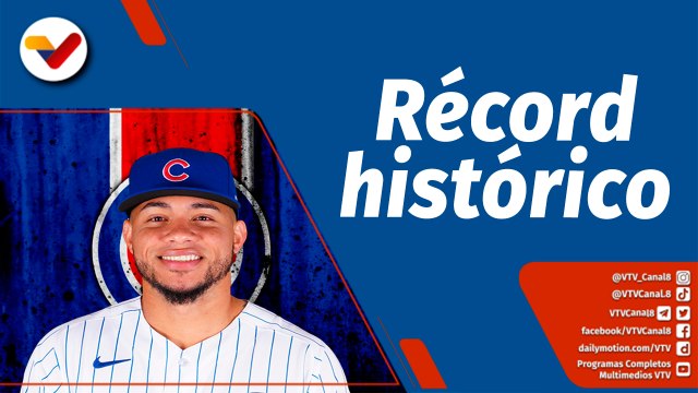 Deportes VTV | Par de jonrones a favor de Venezuela en la MLB por parte del criollo Willson Contreras