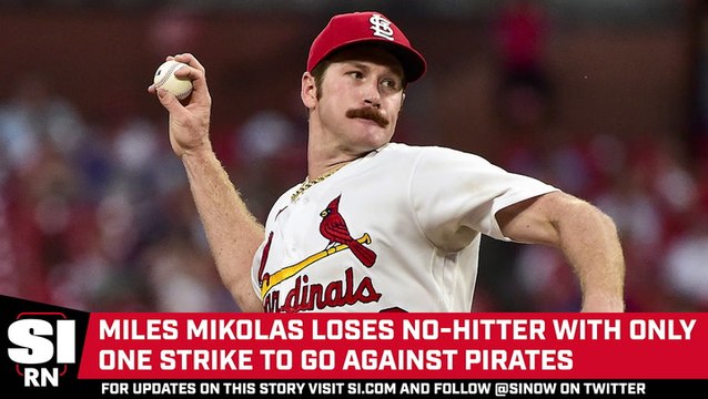 Cardinals Pitcher Miles Mikolas Loses No-Hitter With One Strike Left in the 9th