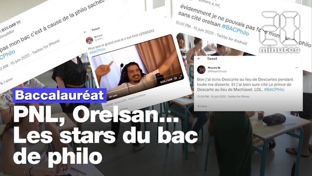 Bac 2022: Orelsan, PNL, les terminales inspirés par les rappeurs pour l'épreuve de philo