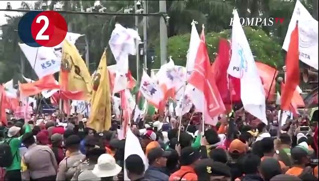 [TOP3NEWS] Jokowi Reshuffle Menteri, Demo Partai Buruh, Rumah Nikita Mirzani Didatangi Penyidik