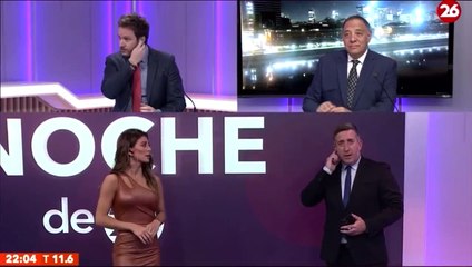 A los gritos, el sonidista de Canal 26 insultó a Sol Pérez y a los conductores en vivo