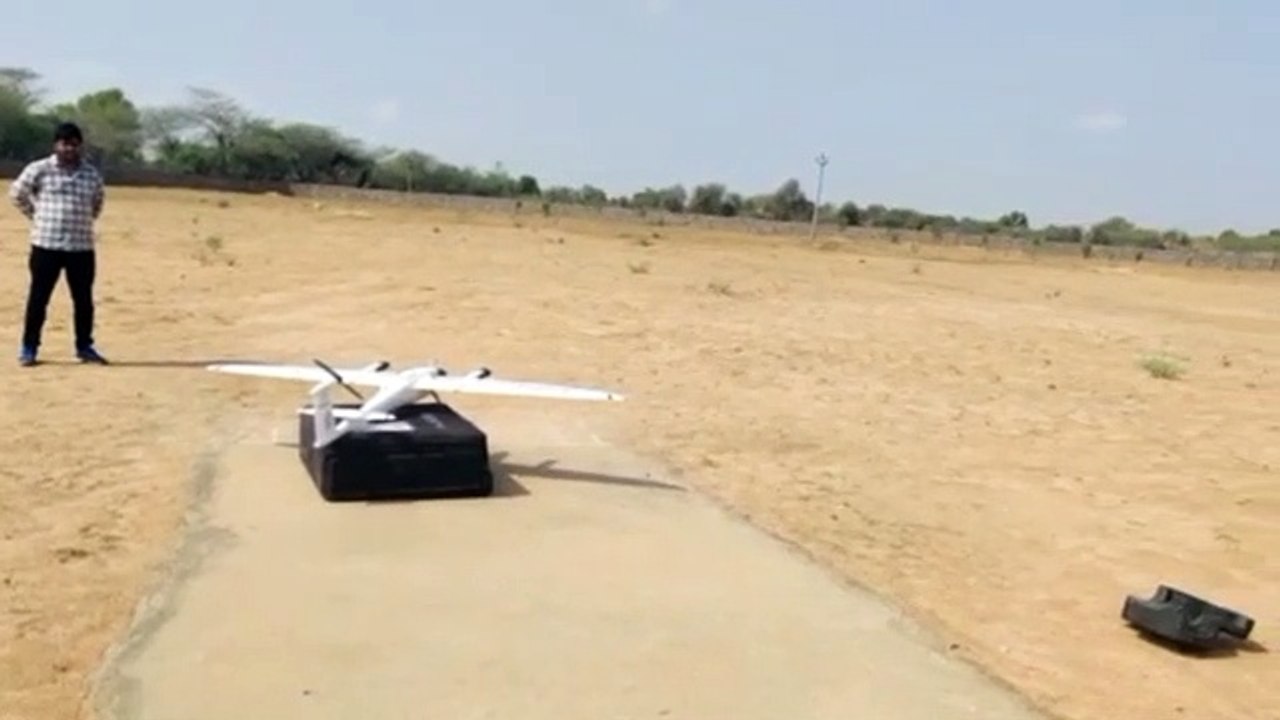 जालोर में यहां नई पहल जहां ड्रोन उड़ा और कर लिया आबादी भूमि का सर्वे