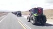 Elazığ'da Sulamada Kullandıkları Elektriğin Faturası Yüksek Gelen Çiftçiler, Traktörleri ile Eylem Yaptı: 