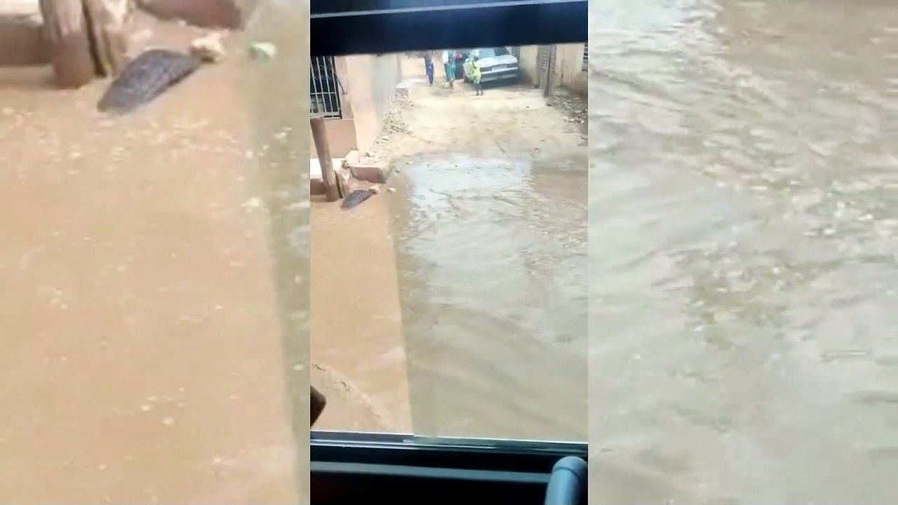 Quelques gouttes de pluie à Dakar: Thiaroye et Yeumbeul pataugent déjà !