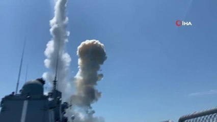 Rus donanması, Karadeniz'den Ukrayna'ya 4 seyir füzesi fırlattı