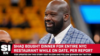 Shaq Bought Dinner for Entire NYC Restaurant While on Date, per Report