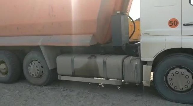 Cengiz İnşaat'ın Eskencidere'deki Taş Ocağında Çalışan Kamyoncular Kontak Kapattı