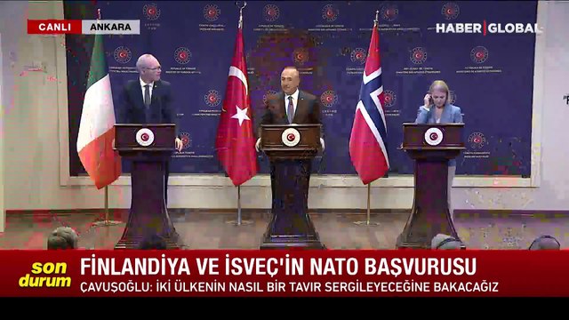 Bakan Çavuşoğlu'ndan 'İsveç ve Finlandiya' açıklaması: Nasıl bir tavır sergilediklerine bakacağız