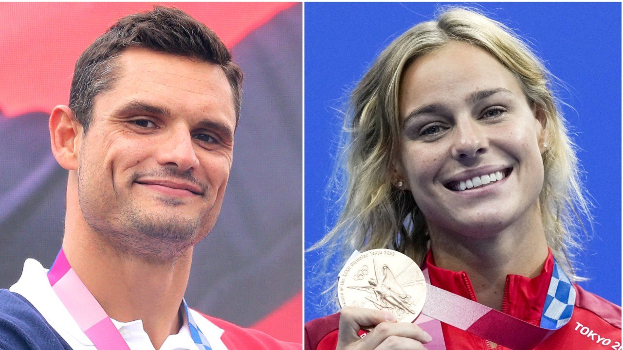 GALA VIDEO - Florent Manaudou toujours pas marié à sa fiancée Pernille Blume : “Je serai fiancé un peu plus longtemps”