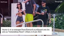 Neymar s'éclate à Miami avec sa nouvelle copine, Bruna Biancardi