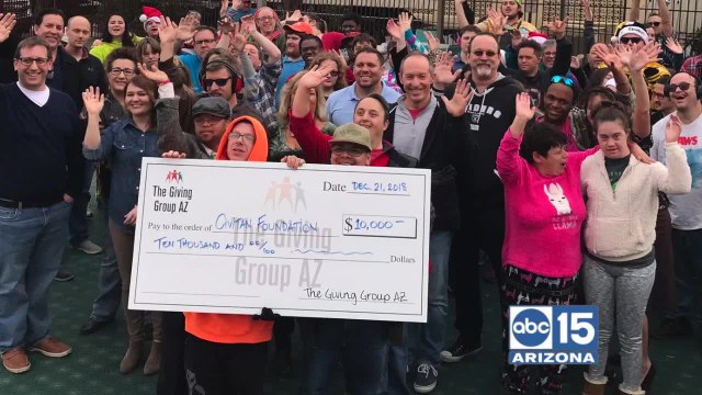 Give back to local charities and joining The Giving Group AZ