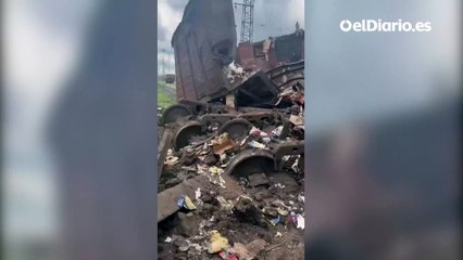 Un misil ruso alcanza el tren de la ONG del chef José Andrés