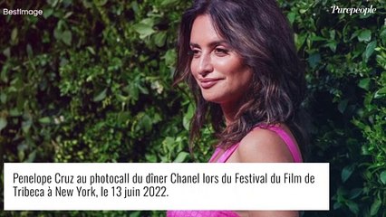 Penelope Cruz en mode bombe latine : caliente en robe rose pour un dîner Chanel