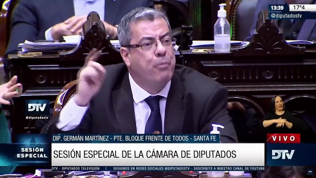 ¡Cállese la boca, Iglesias! : Massa se cansó y cruzó con todo al diputado en plena sesión