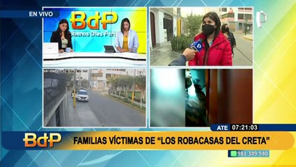 Ate: delincuentes irrumpen en casa y se llevan objetos valorizados en S/17 mil