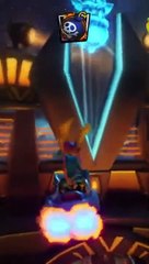 Daredevil Light Blue Paint Job & Wheels Gameplay - Crash Team Racing Nitro-Fueled