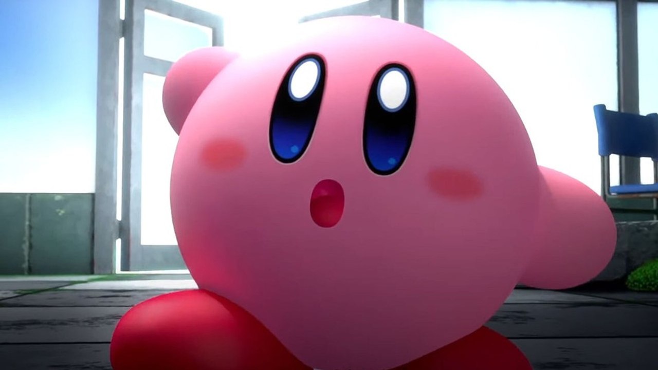 Im neuen kirby and the forgotten land-trailer nimmt kirby den mund ganz schön voll