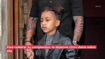 ¡Feliz cumpleaños! Cinco datos sobre North West, hija de Kim Kardashian y Kanye West