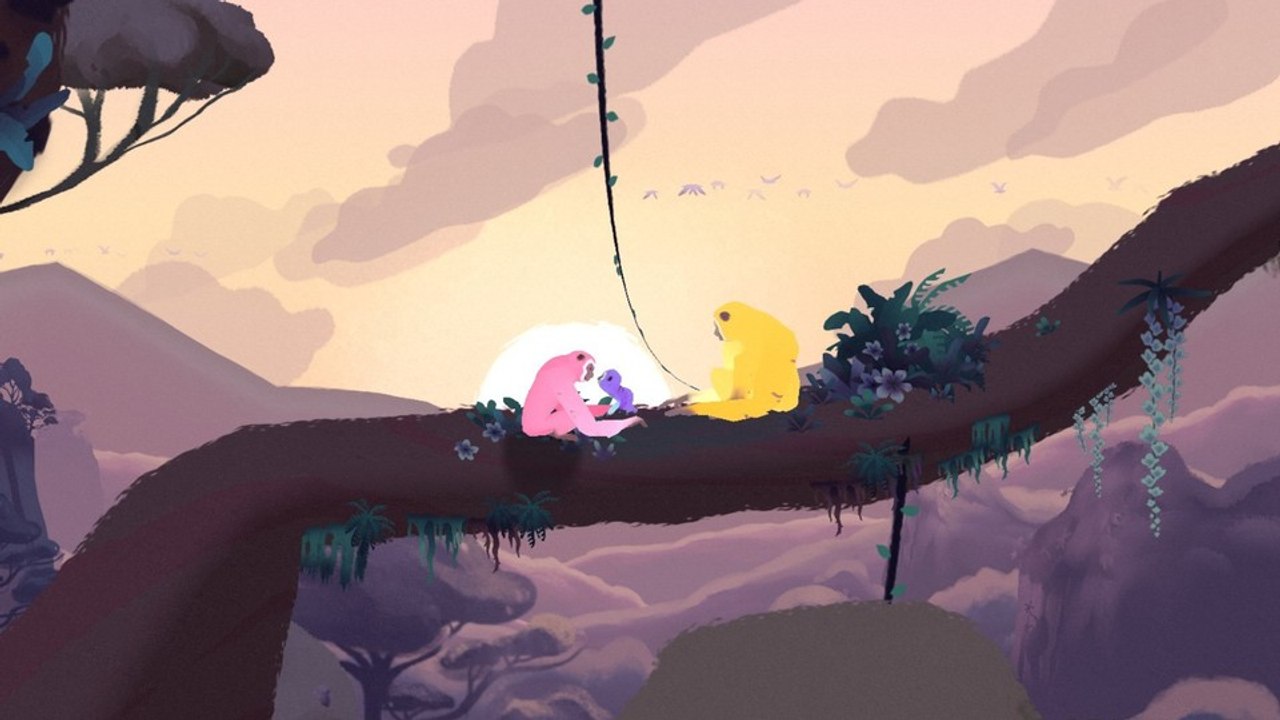 In diesem Plattformer schwingt ihr euch als Gibbon durch den Dschungel