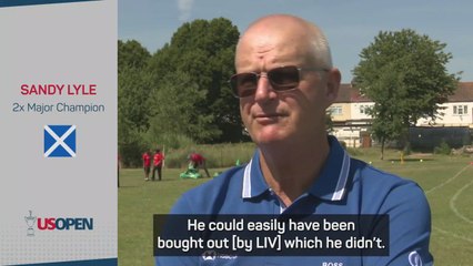 Lyle praises McIlroy for LIV decision