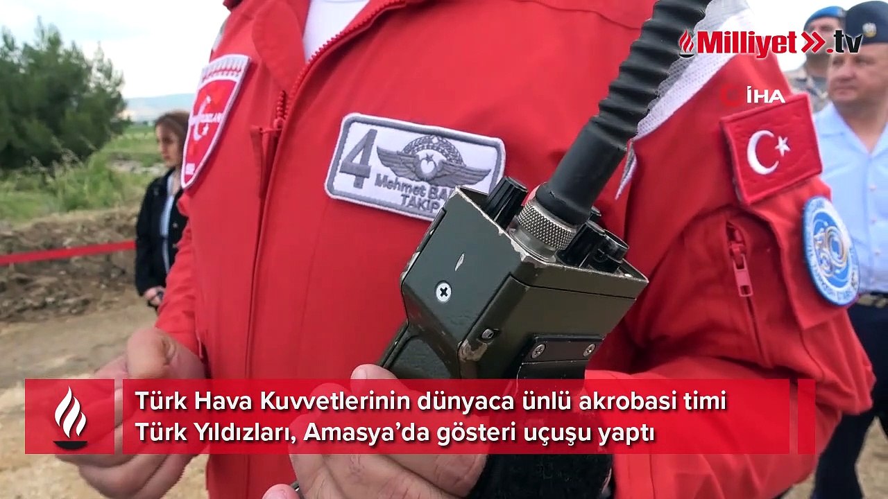 Türk Yıldızları’ndan Amasya'da nefes kesen gösteri