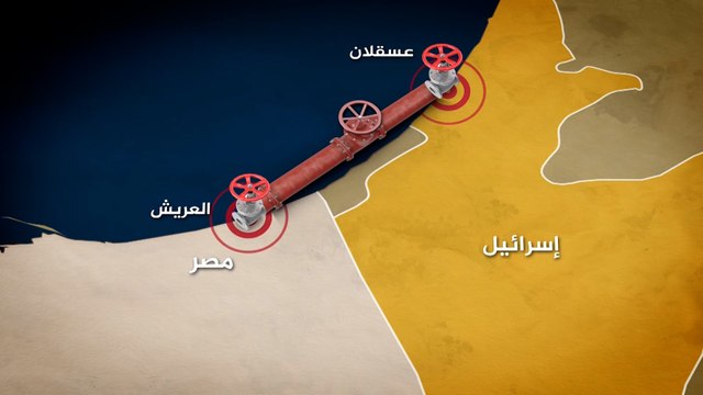 تعرف على مسار الغاز المرتقب تصديره من إسرائيل لأوروبا عبر مصر