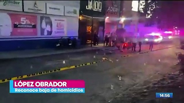 Baja de homicidios es porque estados están bajo dominio de un solo grupo criminal: López Obrador