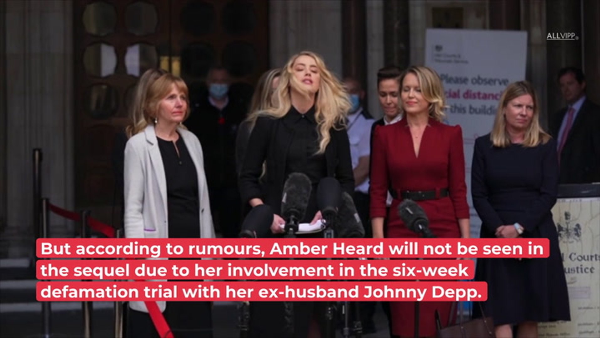 Amber Heard Out Of 'Aquaman'? An Official Statement Released