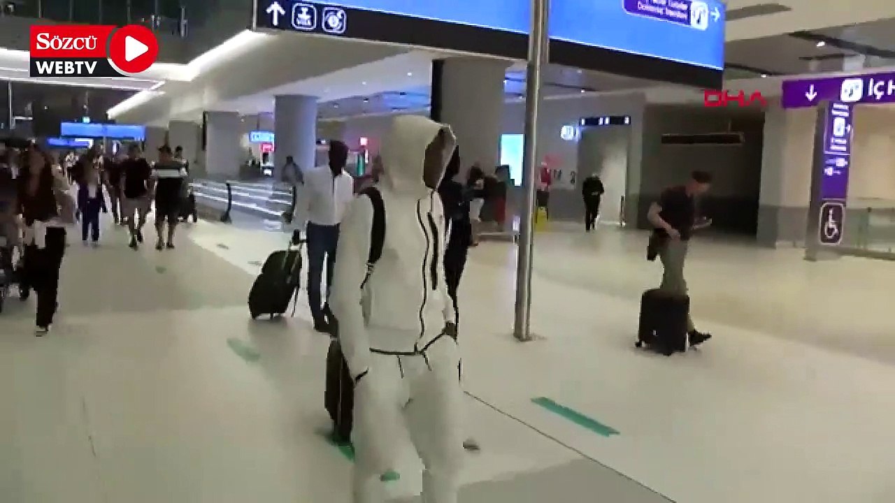Portekizli futbolcu Bruma İstanbul'a geldi