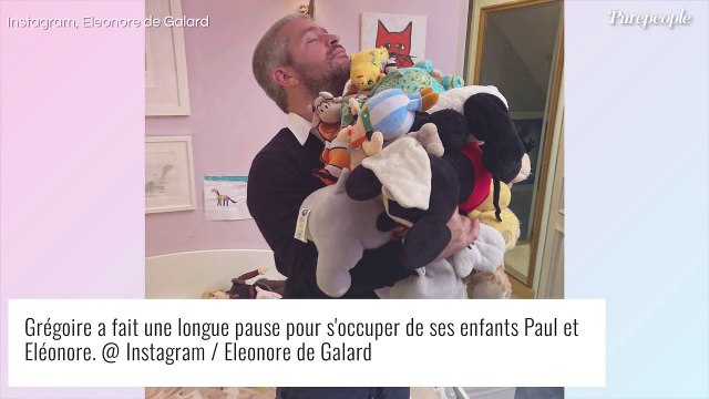 Grégoire : Auto-confiné pour ses enfants, Paul et Léopoldine, rares confidences avant son come-back