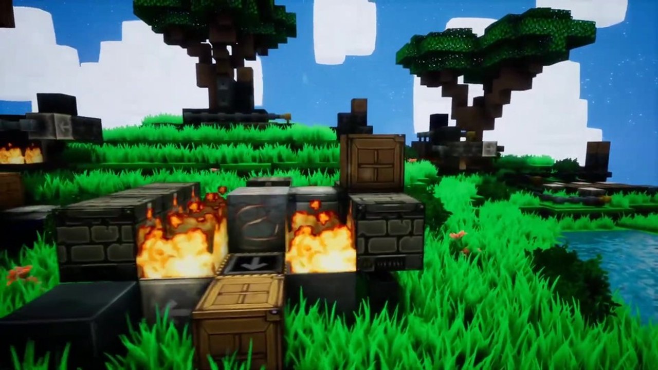 Im Space-Minecraft Outerverse baut ihr eure Waffen selbst