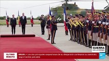En Moldavia, Emmanuel Macron destacó la importancia del diálogo entre Rusia y Ucrania